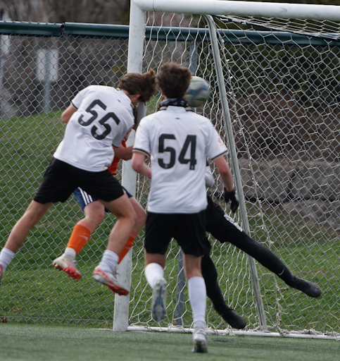 girl playing football